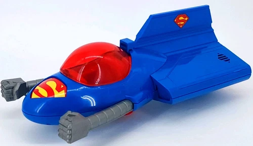 2022 McFarlane DC SUPER POWERS SUPERMOBILE SUPERMANS ACTION VEHICLE LOOSE CMPLT