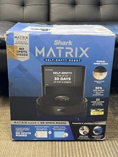 Shark MATRIX Carpet & Hard Floor Self-Empty Robot Vacuum RV2232OS Black -30 DAYS