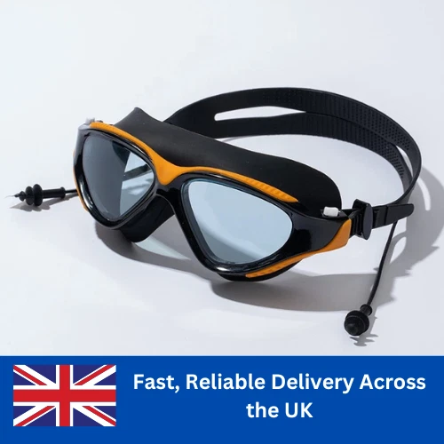 Anti Fog Swimming Goggles UV Glasses Adjustable Earbuds for Women Men Adult Kids - Picture 1 of 9