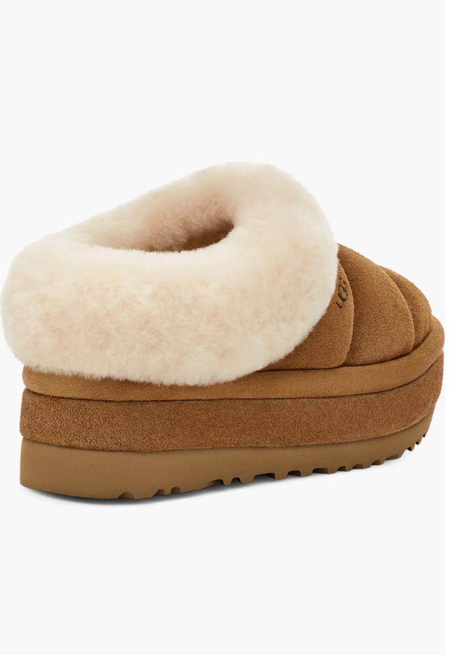 NIB UGG Tazzlita Chestnut Platform Slipper Women's chestnut size 9