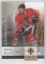 2011-12 Ultimate Collection Ultimate Rookies 280/399 Jimmy Hayes #72 a4i