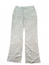 Ralph Lauren Purple Label Women  s Seth Floral Jacquard Cream Pant Size 32x32