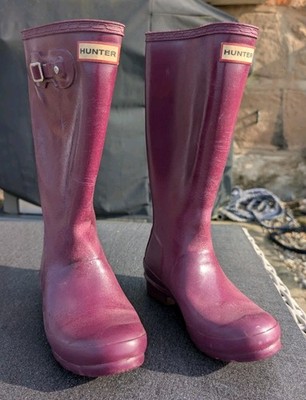 Rain Boots Pink Hunter Wellies Size Hunter Wellies Size UK Pink