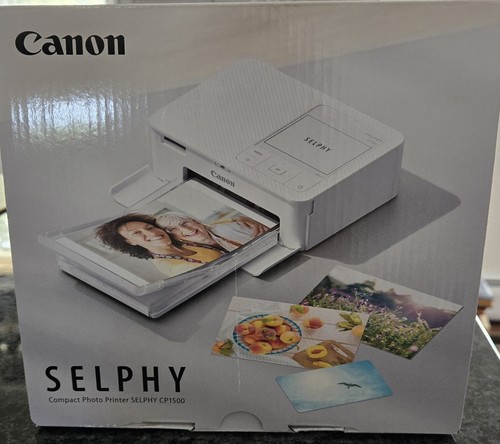 Canon Selphy CP1500 Wireless Compact Photo Printer Black - Picture 8 of 8