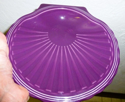 Fiesta SHELL PLATE MULBERRY or Purple Unused condition