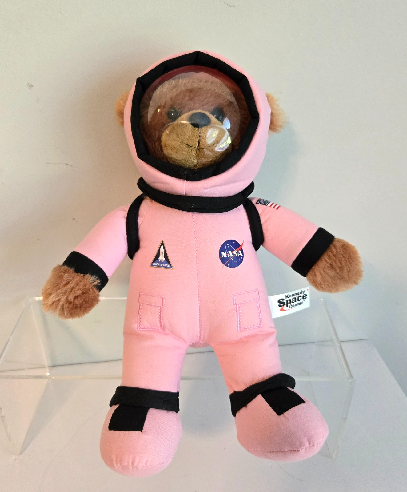 NASA Kennedy Centro Espacial Princesa Tripulación Oso Astronauta Traje Oso Peluche