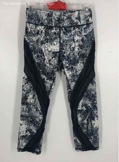 Lululemon Womens Never Still Multicolor Pull On 21" Cropped Leggings Size 6