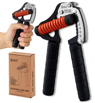 GD IRON GRIP Grip Krafttrainer verstellbar Handgreifer Verstärker Handgriff