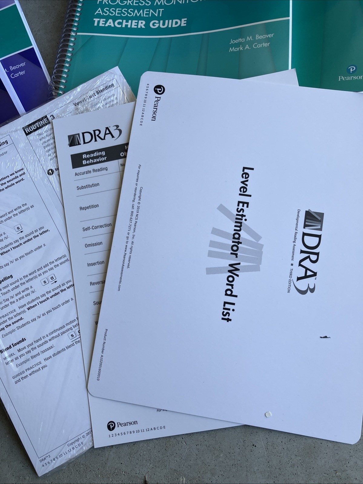 Pearson DRA3 Developmental Reading Assessment Grade 4-8 Kit