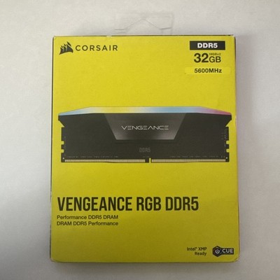Corsair Vengeance RGB 32GB DDR5 RAM Memory - CMH32GX5M2B5600C40K