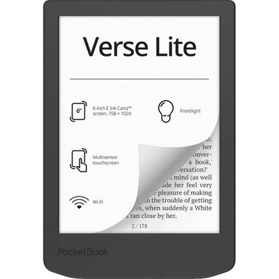 PocketBook Verse Lite Midnight Grey for eBook Reader PB619-T-WW-B