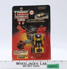 Yellow Camaro Windcharger G1 Transformers 1985 Antex Argentina Figure NEW SEALED