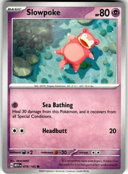 Slowpoke 079/165 Scarlet & Violet 151 Common