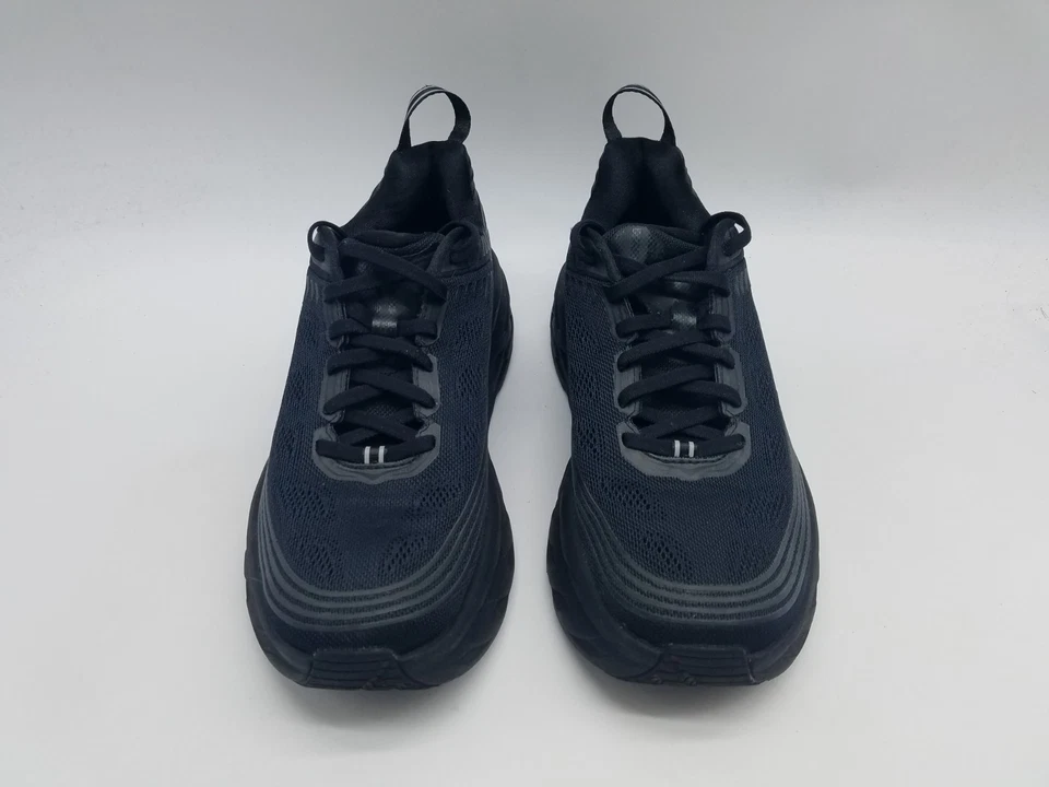 Hoka One One Bondi 6 Women's Size 8.5 D (Wide) Running Shoes Black - Image 3 of 4