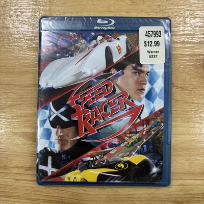 #ad Speed Racer Blu ray 2008 3 Disc New Sealed $39.99