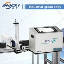 W72 Inkjet Batch Code Printer 72mm Touch Screen Date QR Barcode Label Coder