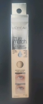 L'Oreal True Match Eye Cream In A Concealer N 1-2 Fair Pale