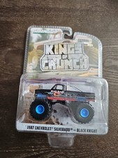 Greenlight Kings of Crunch 1987 Chevrolet Silverado Black Knight Chase Walmart