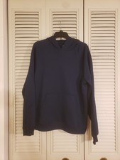 Adidas Climawarm Blue Hoodie Size Medium Missing Drawstring