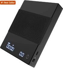 TIMEMORE Coffee Scale Basic 2.0 Electronic Espresso Scale with with Timer,2000 G