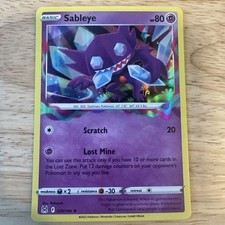 Pokemon TCG Sableye Psychic Holo Rare SWSH11: Lost Origin 070/196 NM