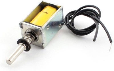 Open Frame Linear Actuator Mini Push Pull Solenoid Electromagnet, DC 4.5V