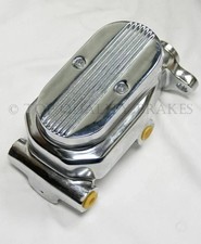 1 18 Chrome Aluminum Bore Brake Milled Master Cylinder 916 12 Hot Rod 1 18 Chrome Aluminum Bore Brake Milled Master Cylinder 916 12 Hot Rod