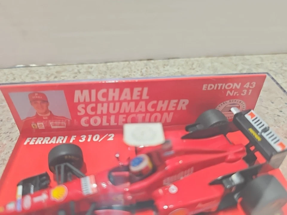 Minichamps 1:43 Ferrari F310/2 Michael Schumacher Fomula 1 Race Car - Image 2 of 4