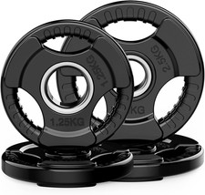 Dischi Pesi Finitura in Gomma Foro Ø50 Mm, Dischi Ghisa Gommati Olimpionici Set 