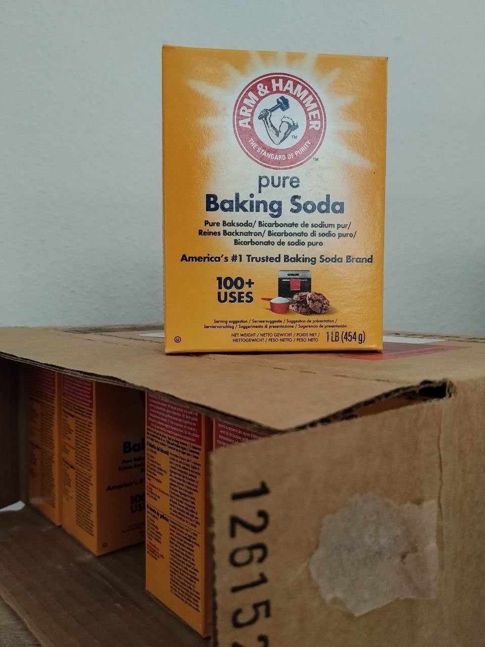 12x Arm & Hammer Pure Baking Soda USA Backsoda 454 g Backpulver Backnatron 06/27