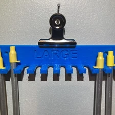 Dillon Primer Pickup Tube Holder, 10 Spot Wall Mount XL750 650 S1050 550 Flat 