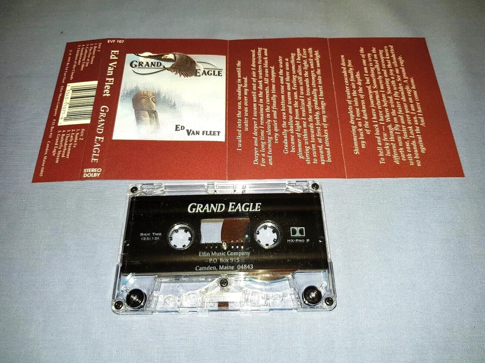 ED VAN FLEET GRAND EAGLE CASSETTE TAPE ALBUM - Image 2 of 2