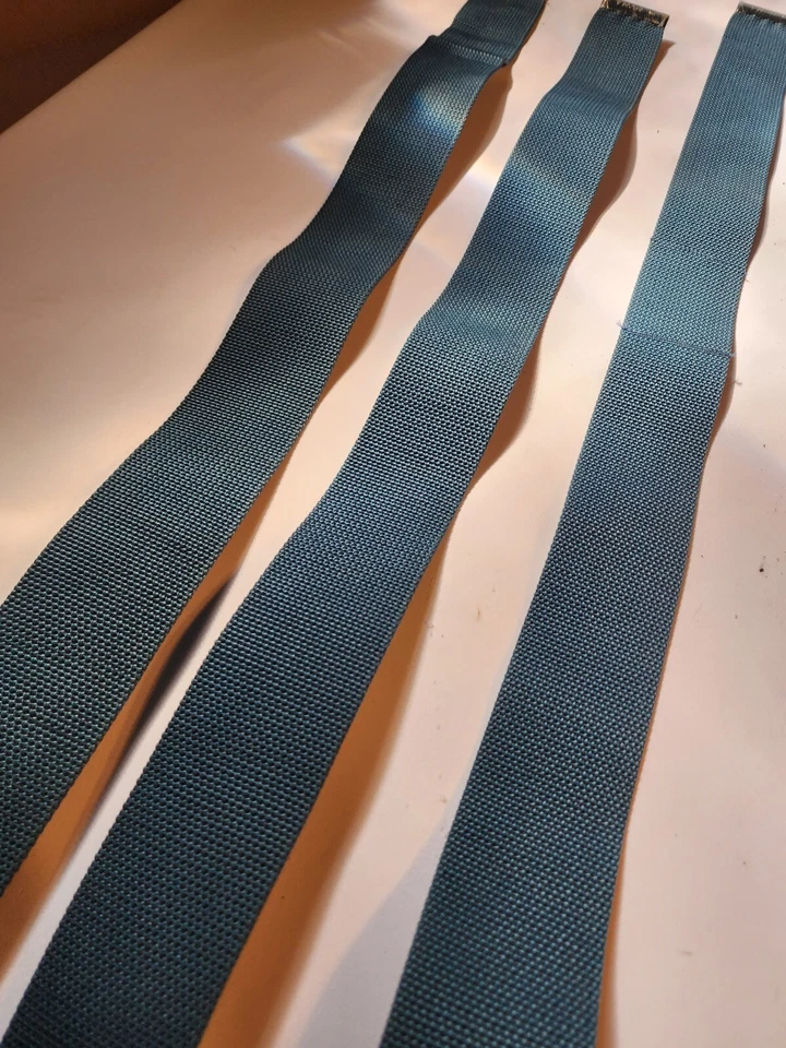 CINTURONES DE SEGURIDAD FORD MERCURY 1957-1964 GALAXIE FAIRLANE MUSTANG CYCLONE RANCHERO OEM Foto 4 de 4