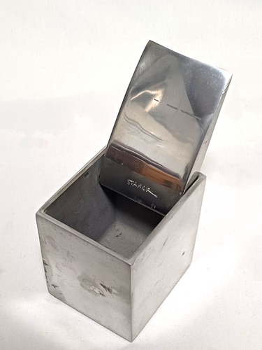 PHILIPPE STARCK RAY HOLLIS ALUMINIUM TISCHASCHENBECHER - Bild 5 von 6