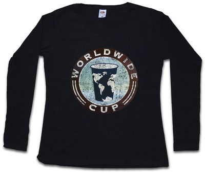 WORLDWIDE CUP WOMEN LONG SLEEVE T-SHIRT Shameless Frank Gallagher Coffee Cafe