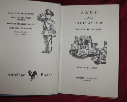 Andy and the Royal Review ~ Reginald TAYLOR & Biro Antelope Books Hb1971 in MELB - Foto 3 di 12
