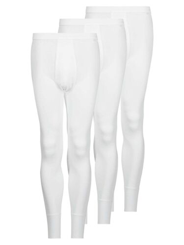 Paquete de 3 Johns largos de algodón para hombre de Schöller talla M-3XL blanco - Imagen 4 de 6