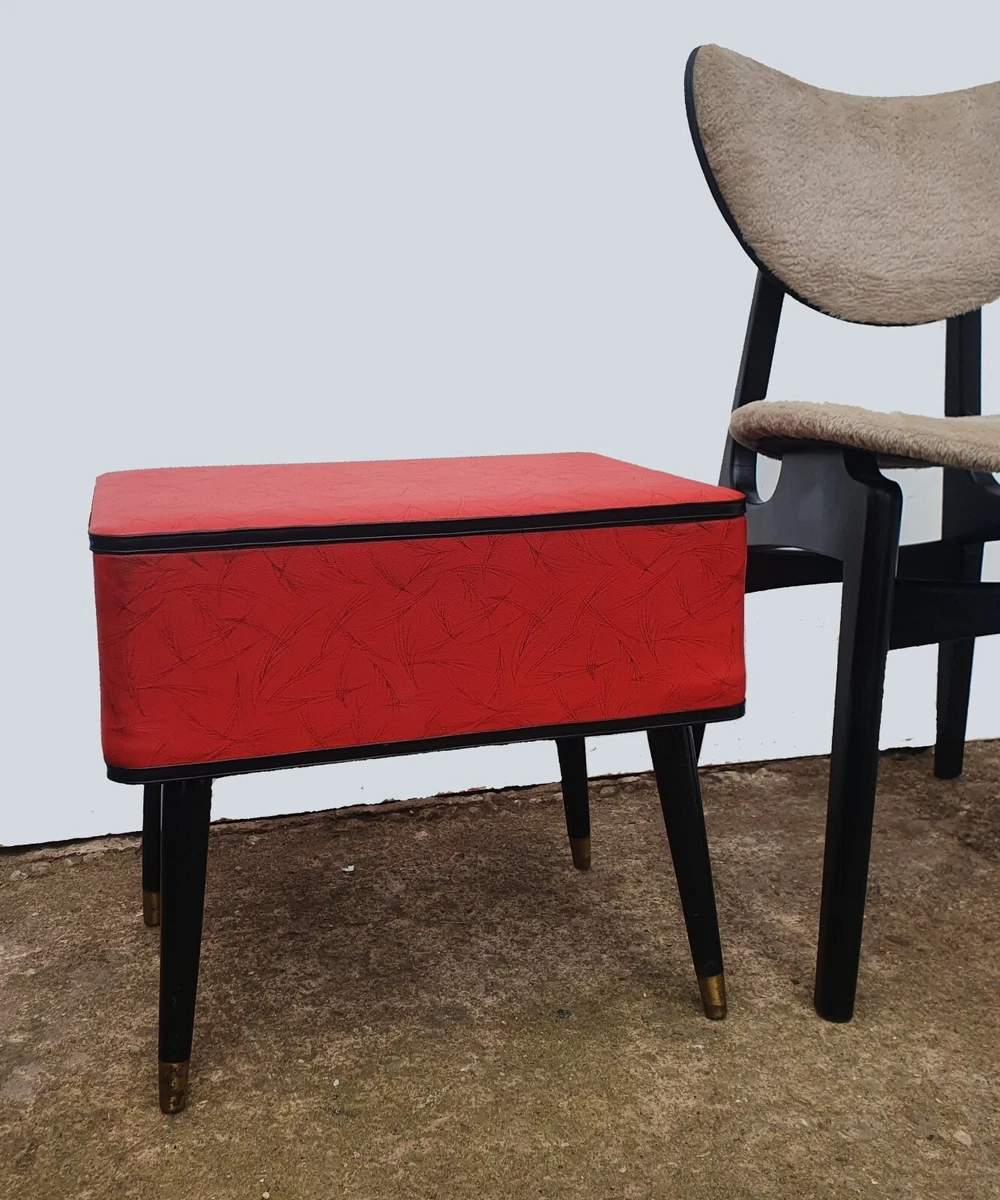 Sewing box stool deals