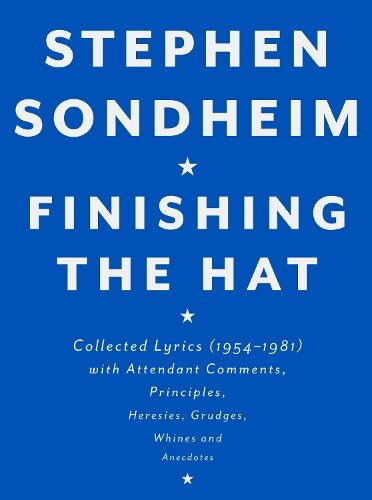 Stephen Sondheim Finishing the Hat (Copertina rigida)