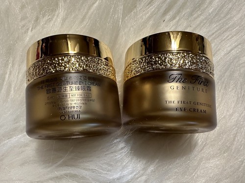 O HUI The First Geniture Eye Cream 10ml Anti aging Wrinkle Care Elastic Peptiede - Picture 2 of 4