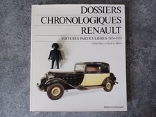 Livre - Dossiers Chronologiques RENAULT Tome 5 de 1924 à 1933.