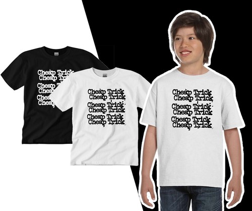 Cheap Trick KID YOUTH Classic Rock Band Youth T-shirt Tee New - Picture 2 of 5