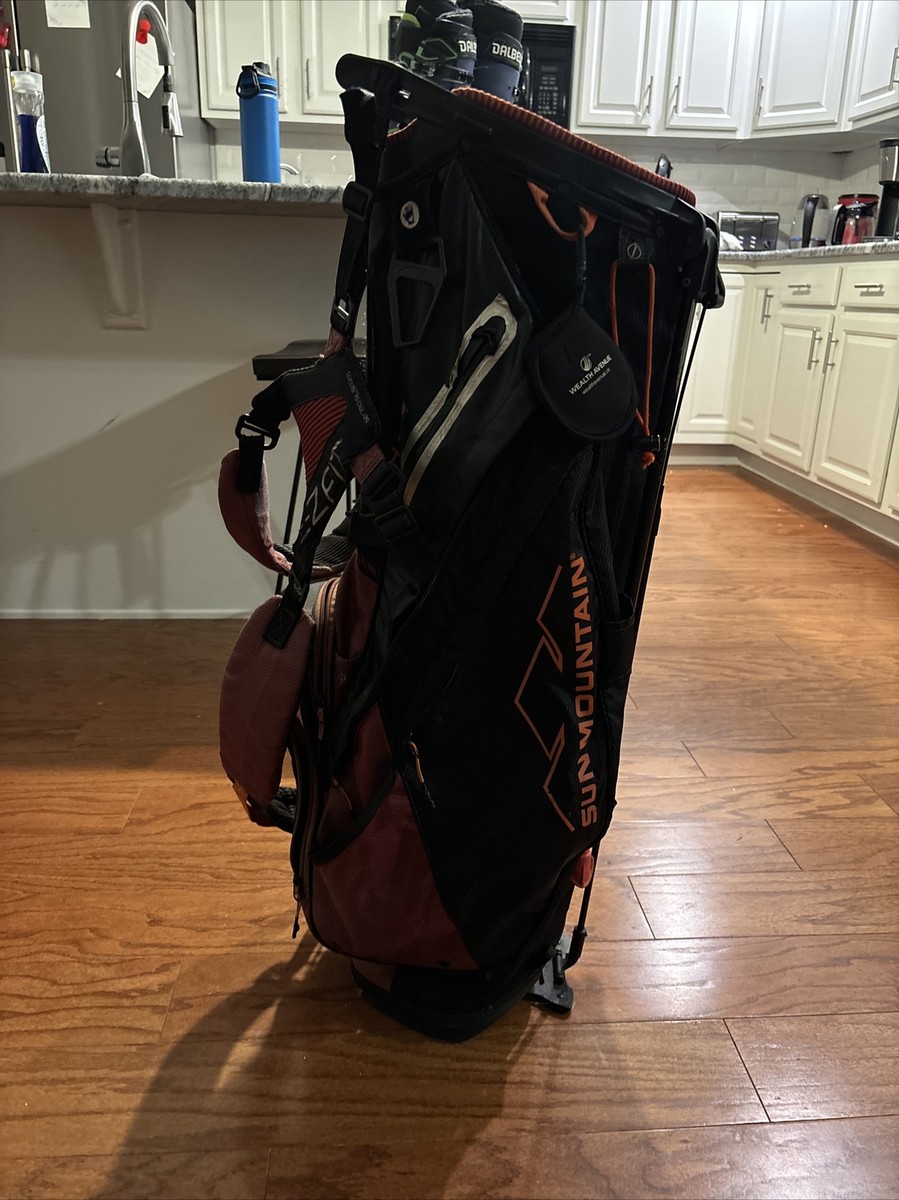 Sun Mountain Four 5 Golf Bag Maroon | eBay