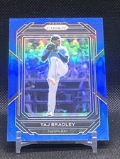 2023 Prizm Baseball Base Blue #120 Taj Bradley /149 - Tampa Bay Rays