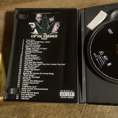 The Up in Smoke Tour DVD With Insert 801213000197| eBay The Up in Smoke Tour DVD With Insert 801213000197| eBay