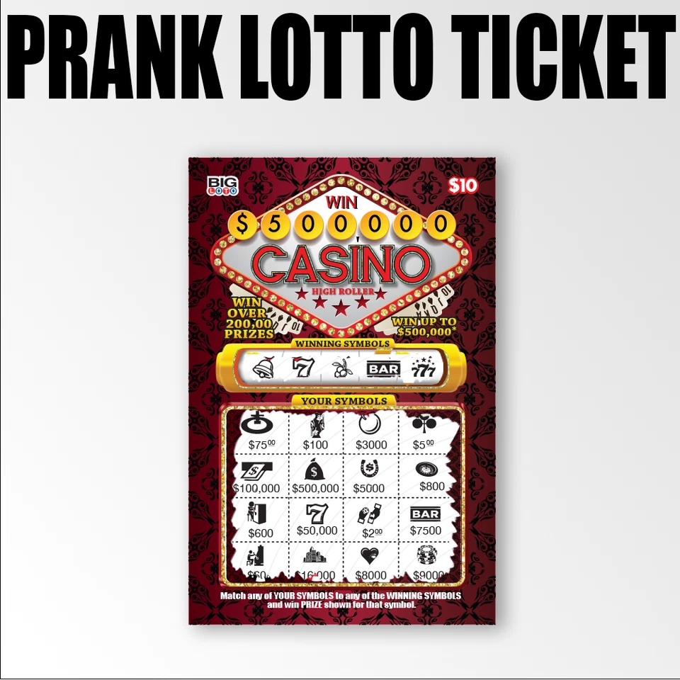 Prank Lottery Tickets Winning Lotto Scratch Cards - image 3 of 4
