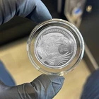 1/2 Troy Ounce Silver - GSM - Double Eagle .999 Fine Silver Round in CAP