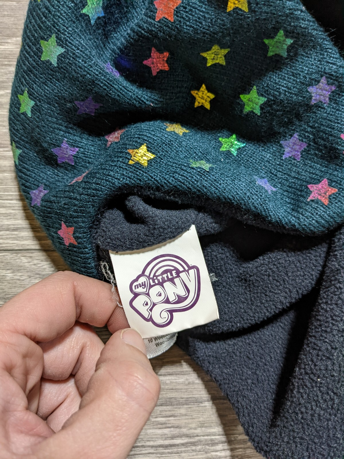 Cappello invernale My Little Pony Beanie bambina stelle colorate berretto