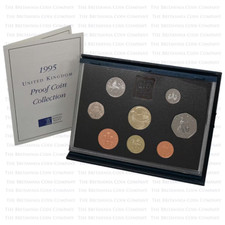 1995 Proof Year 8 Coin Set UK Annual Coins Royal Mint Sets Birthday Gift D95