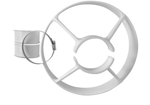 Hydrodynamic Boat Propeller Trolling Motor Guard for 20-55lbs Motor patent - Picture 8 of 11